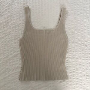 Babaton Sculpt Knit Squareneck Tank